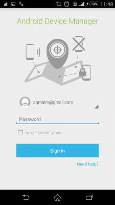Menemukan Perangkat Android dengan Android Device Manager